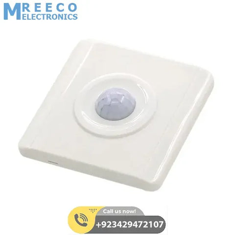 Wall Mount PIR Motion Sensor Switch - Front View