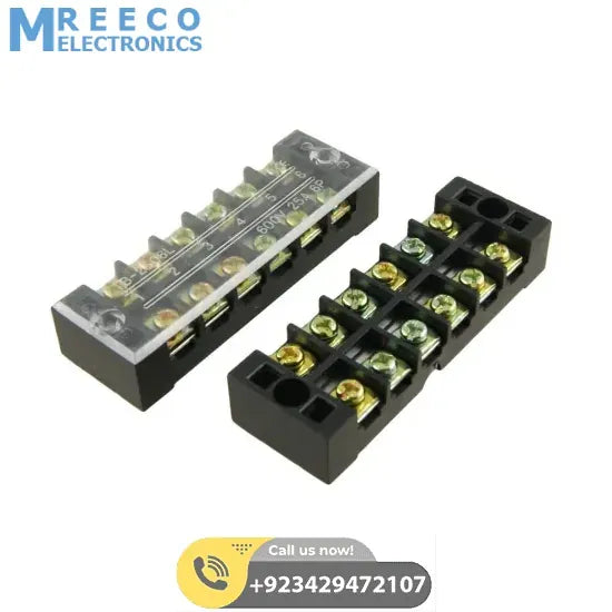 Terminal Block Strip Connector In Pakistan - Front View