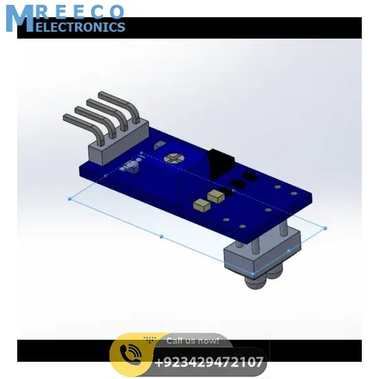 TCRT5000 TCRT 5000 Line Tracking sensor Module Line Following Sensor Module - Side View