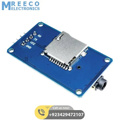 YX5300 MP3 Music Player UART Control Serial Module In Pakistan - Side View