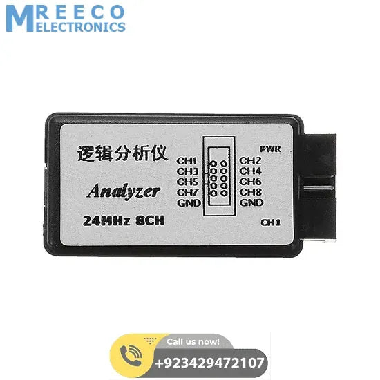 24Mhz 8CH USB Logic Analyzer In Pakistan - Back View