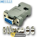 DB-9 DB9 RS232 Female Connector In Pakistan - Front View