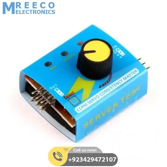 Digital Multi Servo Tester ESC RC Consistency CCPM Master Speed Control - Front View