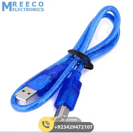 USB Cable For Arduino UNO Arduino MEGA - Front View