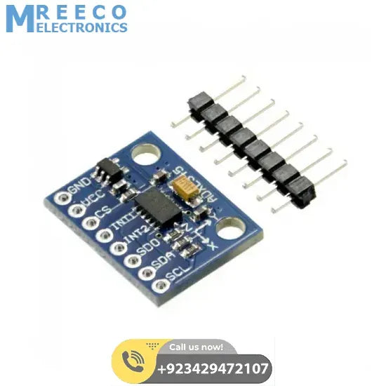 ADXL345 Tripple Axis Accelerometer Module - Front View