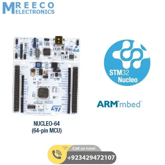 NUCLEO F103RB STM32 Nucleo-64 Development Board In Pakistan - Front View