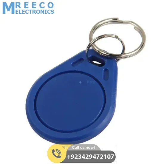 13.56MHz Rfid Tag Key Ring Tag RFID Card In Pakistan - Front View