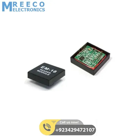 EM-18 EM18 RFID Reader Module in Pakistan - Front View
