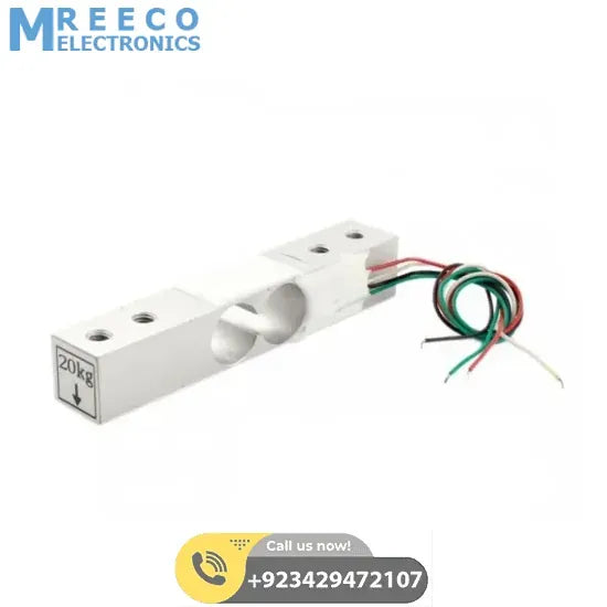 20kg Range Weighing Sensor Load Cell Sensor For Electronic YZC-133 - Back View