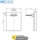 HTTM Capacitive Touch Switch Button Module - Top View