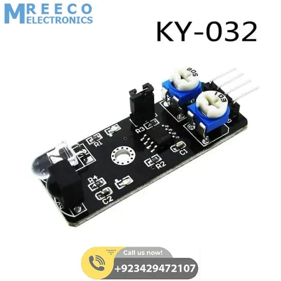ir-08h Infrared Obstacle avoidance sensor module KY032 for Arduino - Front View