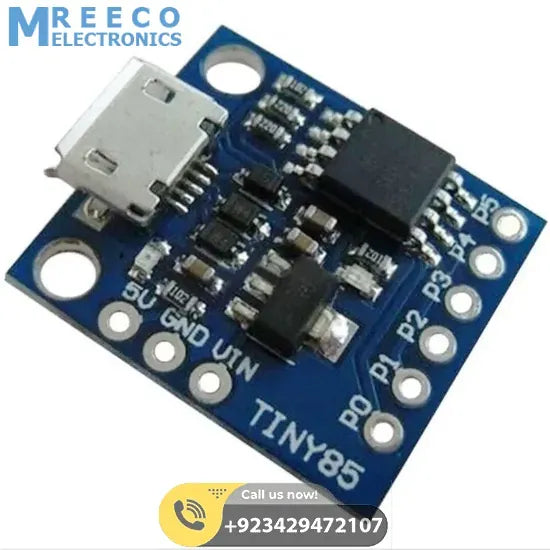 Micro USB Digispark ATTINY85 Mini USB Development Board - Side View