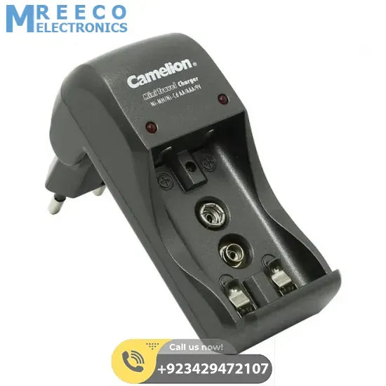 Camelion Plug-In Cell Battery Charger BC-1001A - Side View
