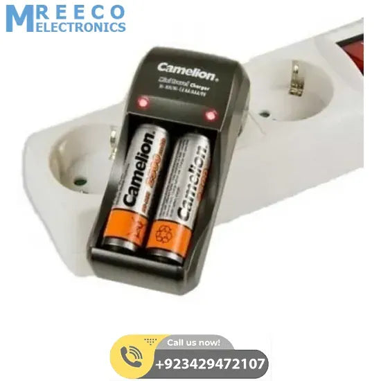 Camelion Plug-In Cell Battery Charger BC-1001A - Back View