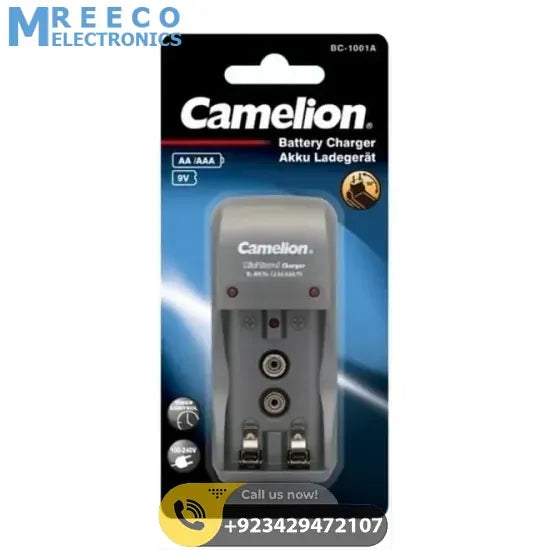 Camelion Plug-In Cell Battery Charger BC-1001A - Bottom View