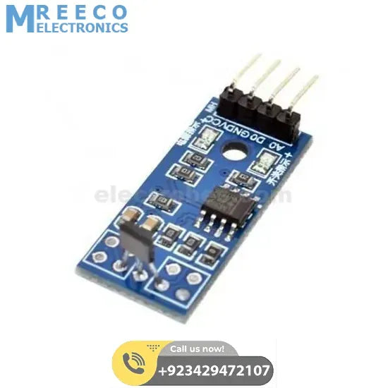 KY024 Linear Magnetic Hall Effect Sensor In Pakistan - Back View