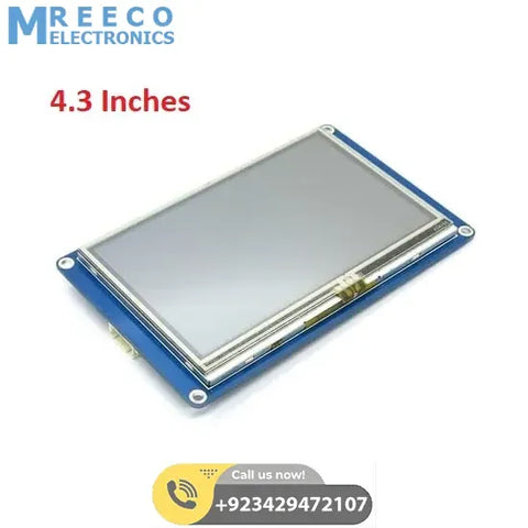 4.3 inch Nextion TFT HMI LCD Touchscreen NX4827T043 - Front View