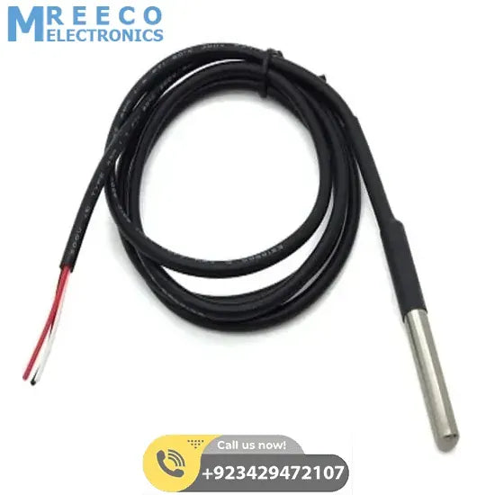 Waterproof LM35 Temperature Sensor - Front View