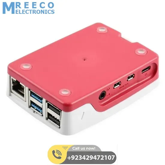 Raspberry Pi 4 Case - Back View