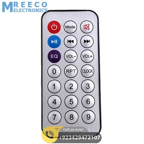 Arduino Infrared Remote - Front View