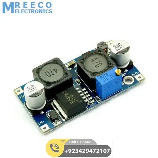 Automatic Buck Boost Convertor Module XL6009 - Front View