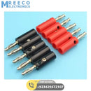 4mm Banana Plugs - Front View