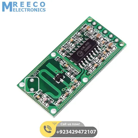 RCWL 0516 Microwave Radar Sensor Module In Pakistan - Front View