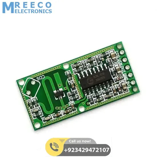 RCWL 0516 Microwave Radar Sensor Module In Pakistan - Back View