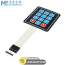 Arduino 3X4 KEYPAD 4×3 Matrix 12 keys Membrane Switch Keypad - Front View