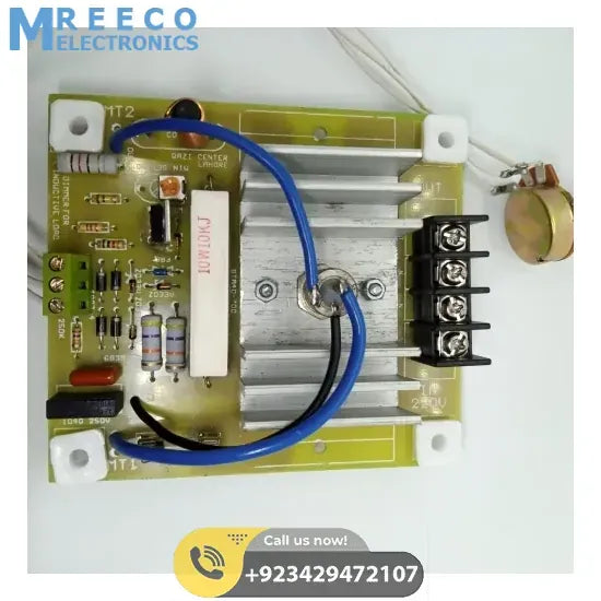 0 To 5000W Adjustable AC Dimmer AC Heater Controller - Side View