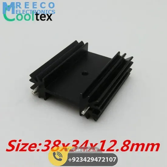 Heat Sink TO-3P Package - Front View