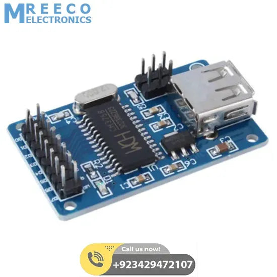 Arduino Disk Read-write Module USB Flash Disk For Arduino CH376S - Front View