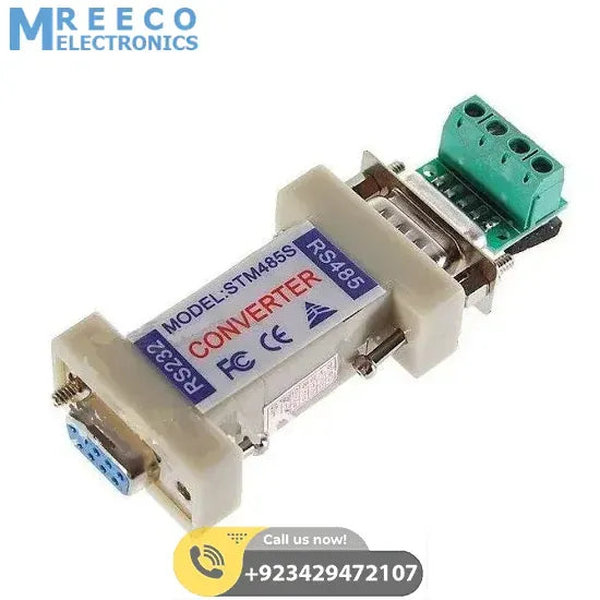 Bi directional Communication data RS232 To RS485 Serial Converter STM485S - Side View