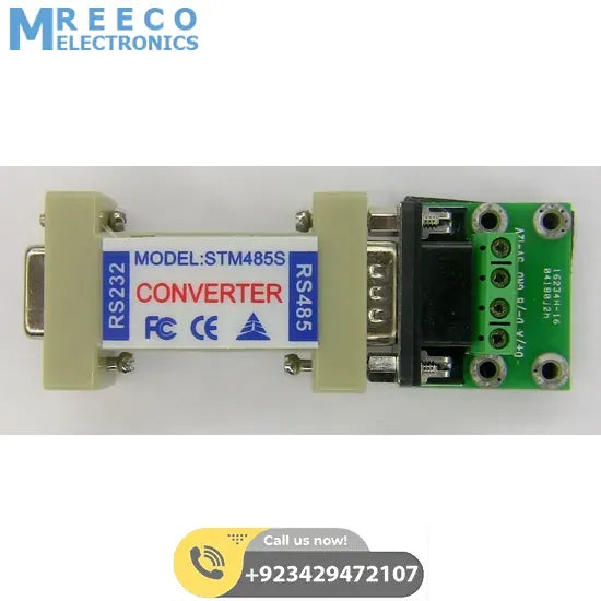 Bi directional Communication data RS232 To RS485 Serial Converter STM485S - Back View