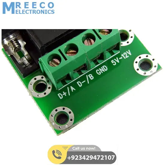 Bi directional Communication data RS232 To RS485 Serial Converter STM485S - Bottom View