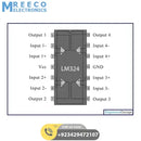 LM324 Quad OP-AMP Operational Amplifier IC - Side View