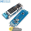 DC To DC 2A USB Charger 4.5-40V To 5V Step-down Buck Converter Voltmeter Module - Front View