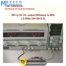 DC To DC 2A USB Charger 4.5-40V To 5V Step-down Buck Converter Voltmeter Module - Top View