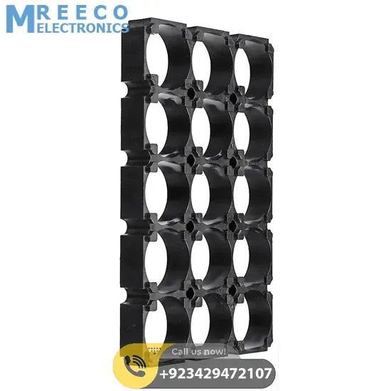 5x3 15 Cell 18650 Battery Spacer Radiating Holder Bracket with Lock For Electric Car Bike - Bottom View