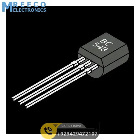 BC548 BC548 NPN TRANSISTOR - Front View