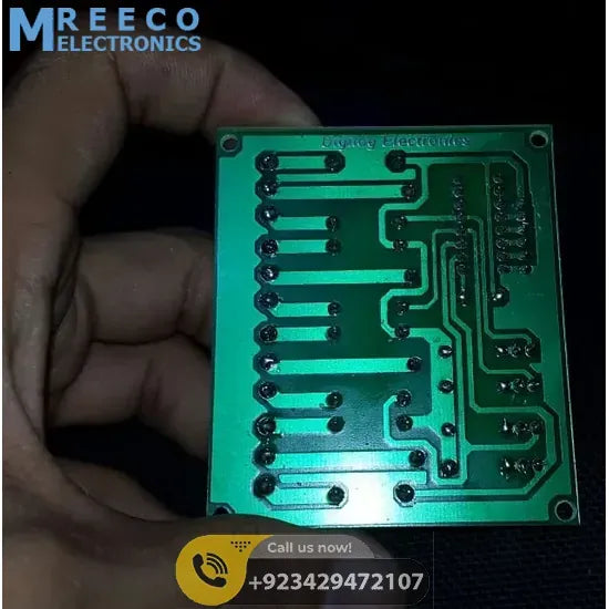 4 Channel Relay Module Relay Board Arduino Relay Module - Side View