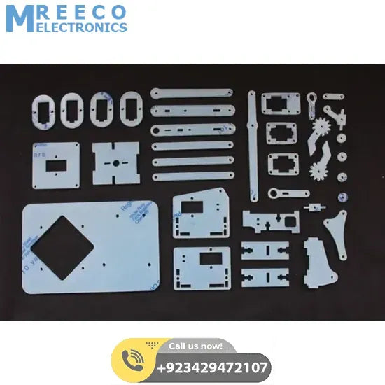 Fully Assembled 4DOF Robotic Arm In Pakistan - Top View