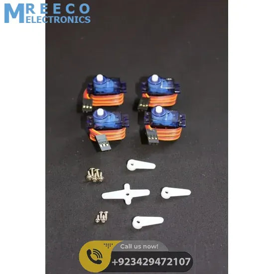 Fully Assembled 4DOF Robotic Arm In Pakistan - Angle View