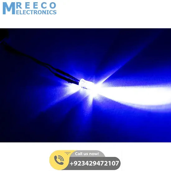 5mm Blue LED In pakistan - Top View