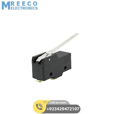 Micro Limit Switch Z-15GW-B - Side View