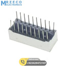 10 Segment LED Bar Graph Red - Back View