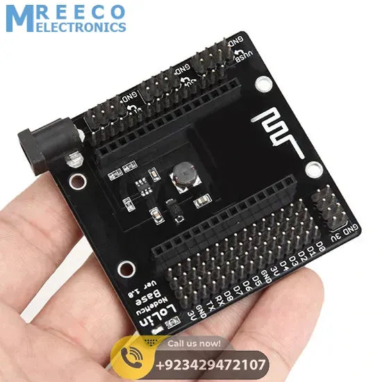 NodeMcu Sensor Shield GPIO Board in Pakistan - Side View