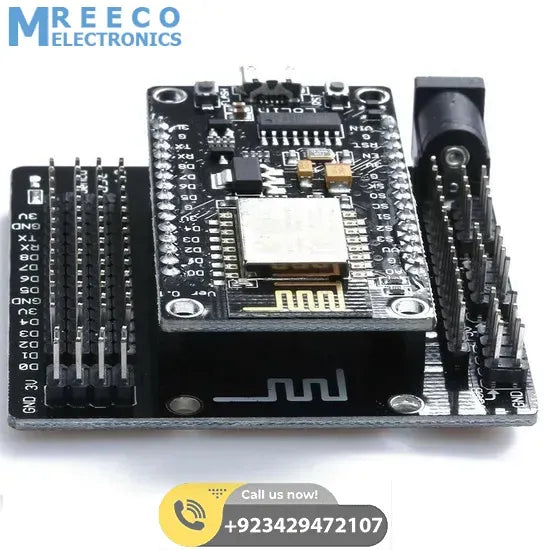 NodeMcu Sensor Shield GPIO Board in Pakistan - Back View
