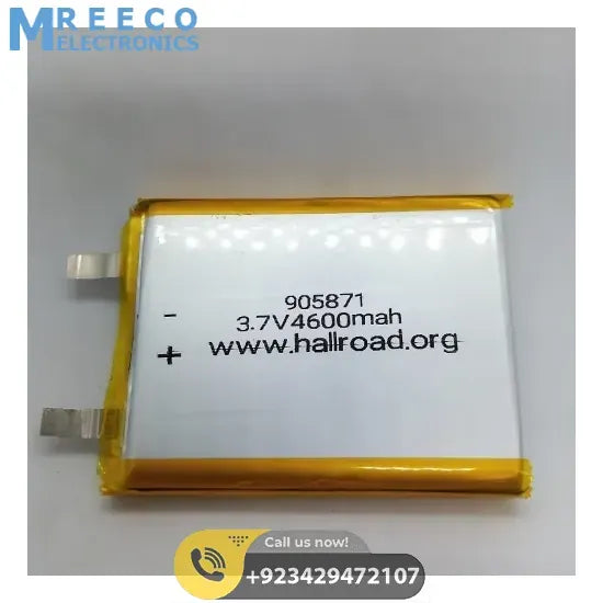 Multipurpose 4600mAh 3.7V Lithium ion Battery Rechargeable Battery For IoT Robotics And EV Electric vehicle - Bottom View