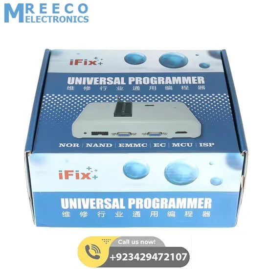 Original New RT809H EMMC Nand-FLASH Extremely Universal Programmer RT809H 31 Adapters Suction Pen EMMC Nand - Back View